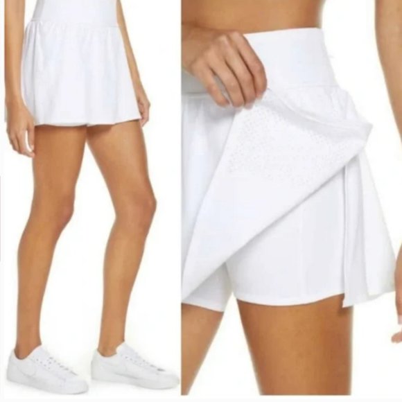 SPANX The Get Moving Skort 14"  White size XL - Picture 1 of 15